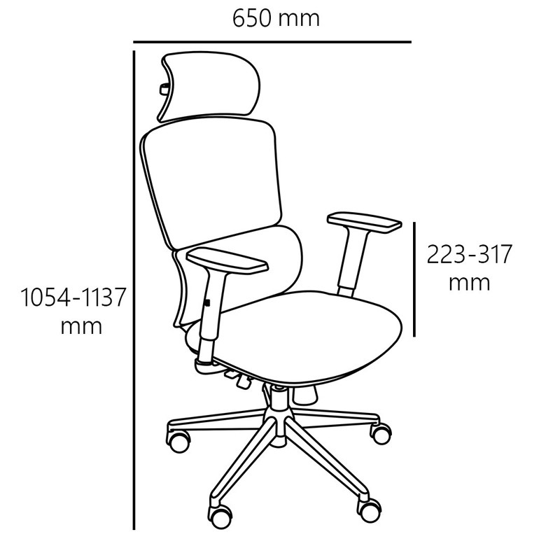 صندلی مدیریتی نیلپر مدل OCM119